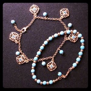 Pretty Bracelet /Anklet Set
